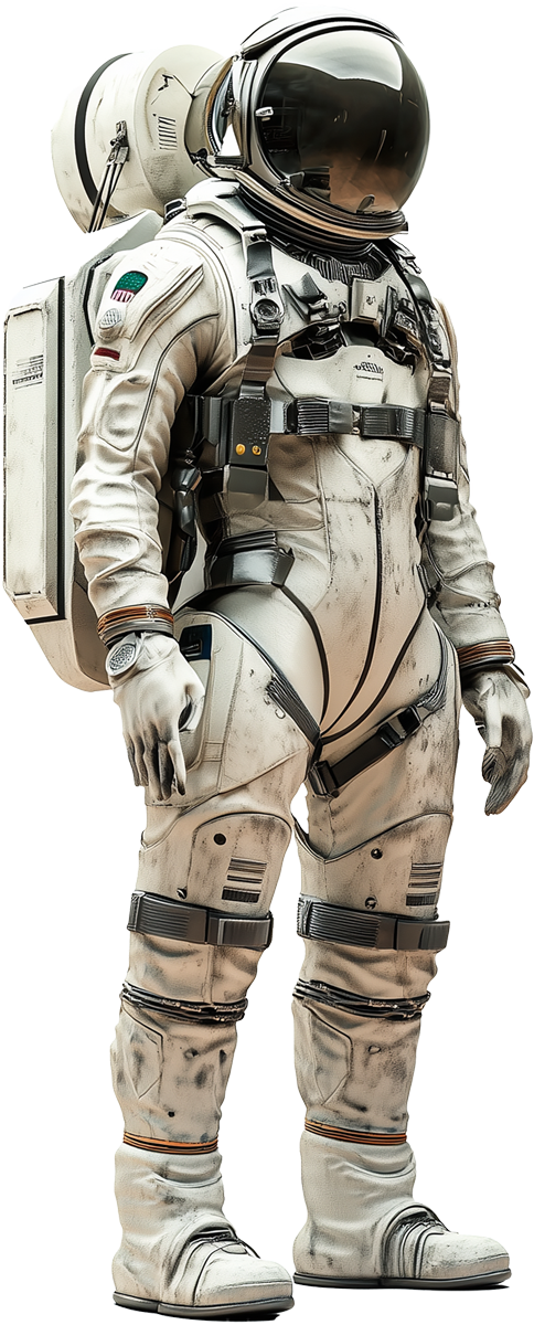 Space Man standing