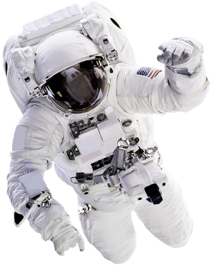astronaut floating