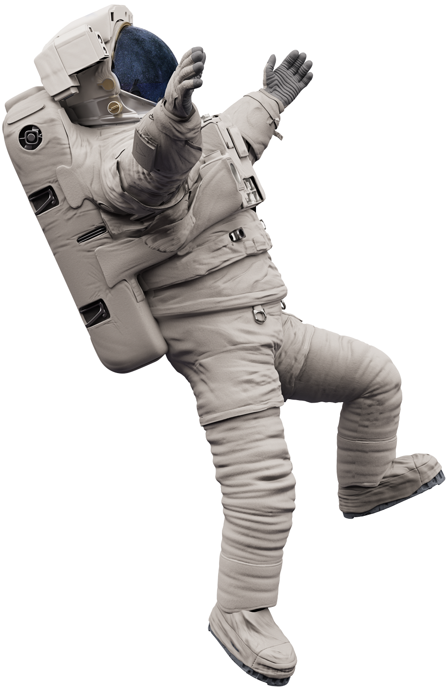 Space Man walking